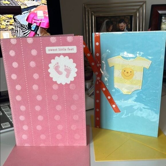 Other - Set Congratulations baby shower cards BOY/GIRL